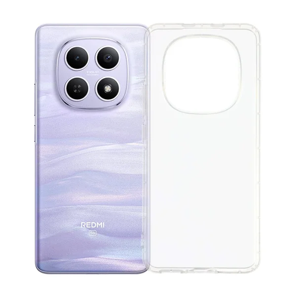 Силиконов Гръб Antishock за Xiaomi Redmi Note 15 5G / 15 4G / Poco M8 5G, Прозрачен 1