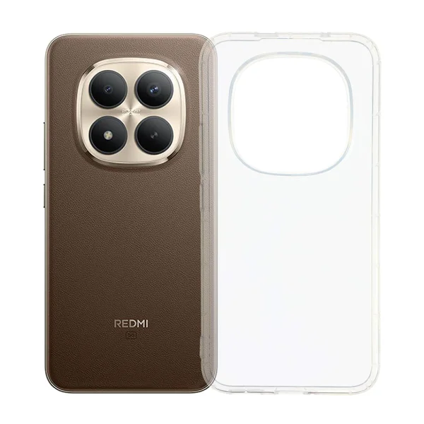 Силиконов Гръб Antishock за Xiaomi Redmi Note 15 Pro+ 5G / Poco M8 Pro 5G, Прозрачен 1