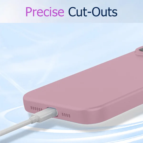 Silicone Lite Silicone Case for Xiaomi Redmi Note 15 Pro+ 5G / Poco M8 Pro 5G, Pink 4