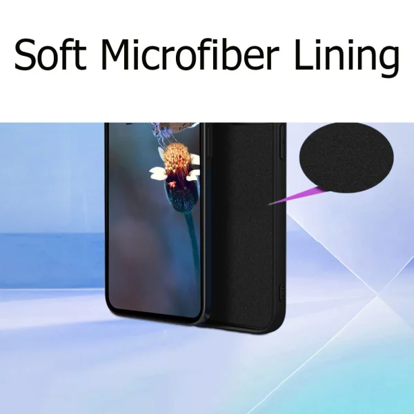 Silicone Case Silicone Lite for Xiaomi Redmi Note 15 Pro+ 5G / Poco M8 Pro 5G, Black 4