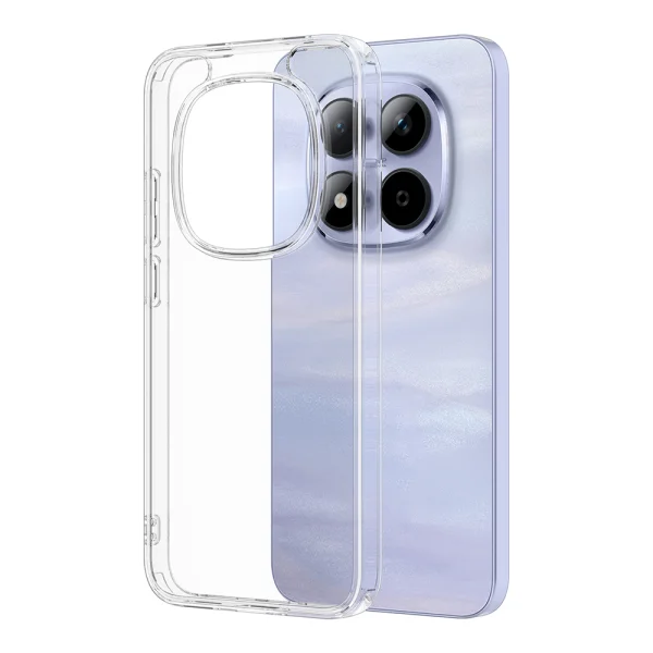 Shockproof Back Cover TPU+Acrylic - Xiaomi Poco M8 Pro 5G / Redmi Note 15 Pro+ 5G, transparent 3