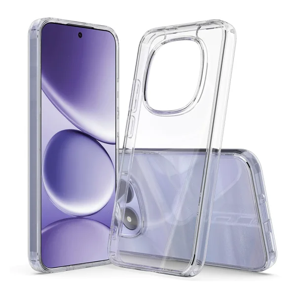 Shockproof Back Cover TPU+Acrylic - Xiaomi Poco M8 Pro 5G / Redmi Note 15 Pro+ 5G, transparent 2