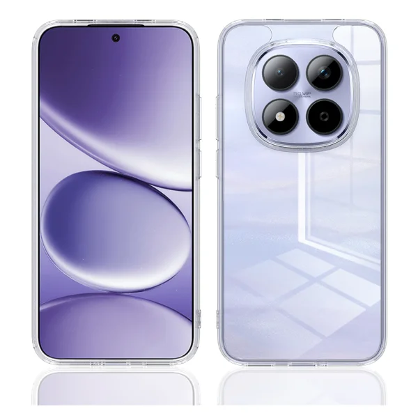 Shockproof Back Cover TPU+Acrylic - Xiaomi Poco M8 Pro 5G / Redmi Note 15 Pro+ 5G, transparent 1