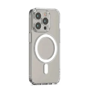 Удароустойчив калъф Mag Cover MagSF за Iphone 15 pro, Прозрачен