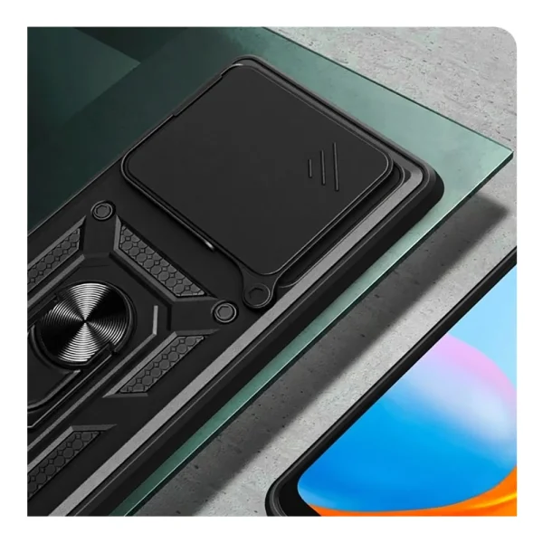 Удароустойчив калъф Techsuit CamShield Series за Xiaomi Redmi Note 15 5G, Черен 3