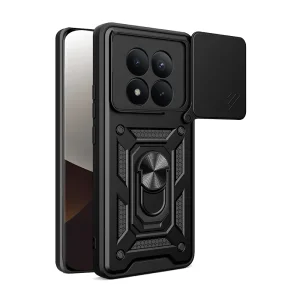 Удароустойчив калъф Techsuit CamShield Series за Xiaomi Redmi Note 15 5G, Черен