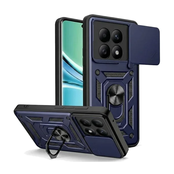 Shockproof Case Techsuit CamShield Series for Xiaomi Redmi Note 15 5G, Blue 2