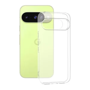 Силиконов калъф Techsuit Clear за Google Pixel 10/10 Pro, Прозрачен