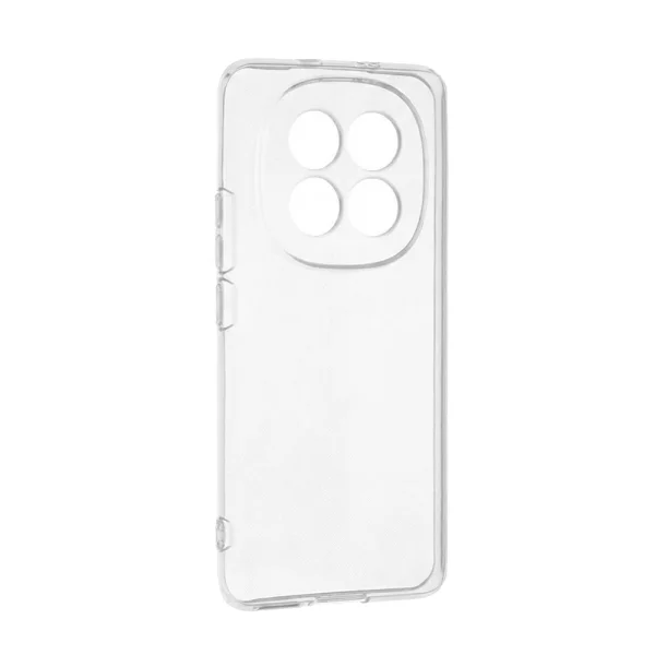 Silicone case Techsuit Clear for Xiaomi Redmi Note 15 Pro 5G, Transparent 2