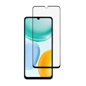 Стъклен Протектор Full Glue за Honor X5c Plus, Черен