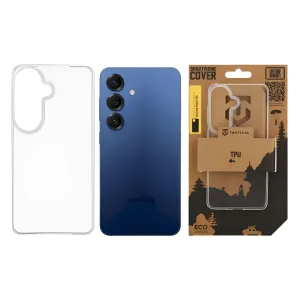 Silicone Case Tactical TPU Cover for Samsung Galaxy S26, Transparent 3