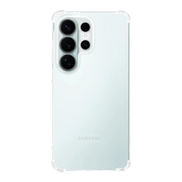 Tactical TPU Plyo Cover Silicone Case for Samsung Galaxy S26 Ultra, Transparent 1