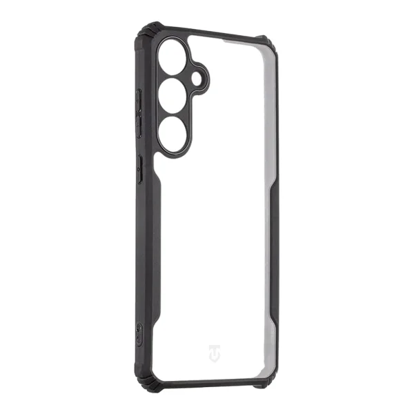 Shockproof case Tactical Quantum Stealth for Samsung Galaxy S26 Plus, Transparent-black 3