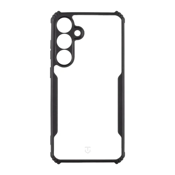 Shockproof case Tactical Quantum Stealth for Samsung Galaxy S26 Plus, Transparent-black 2