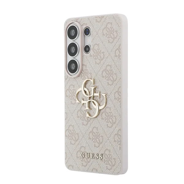 Калъф GUESS, PU 4G Metal Logo за Samsung Galaxy S26 Ultra, розов 2