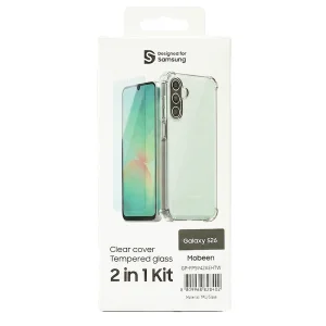 Калъф Mobeen Clear Cover + Tempered Glass за Samsung Galaxy S26, GP-FPS948AE, прозрачен 3
