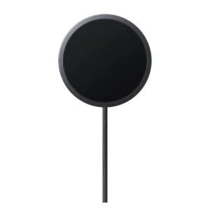 Безжично зарядно Samsung Magnet Wireless Charger, EP-P2900BBE, 25W, тъмно сив