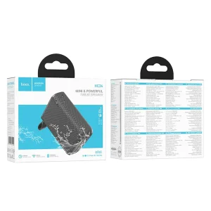 Преносима колонка HOCO HC34, Wireless, Waterproof, 5W, Bluetooth 5.4, Сива 3