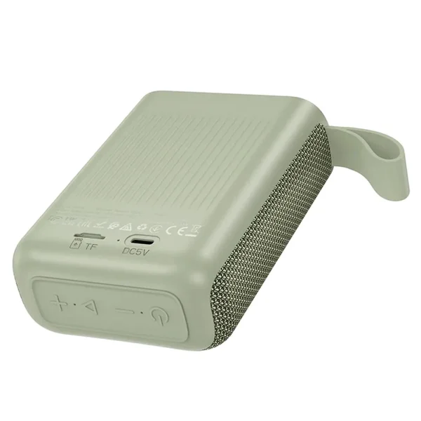 Portable Speaker HOCO HC34, Wireless, Waterproof, 5W, Bluetooth 5.4, Green 2