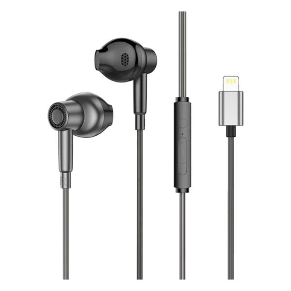 Слушалки с микрофон Sendem G50P, светло сиви 1
