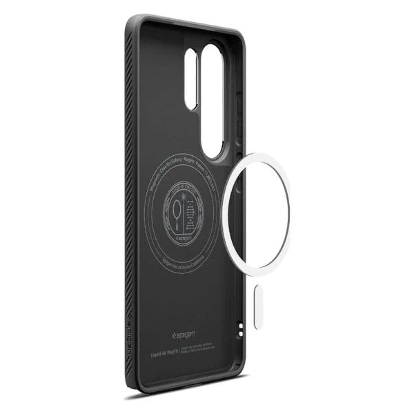 Калъф Spigen Liquid Air Mag MagSafe за Samsung Galaxy S26 Ultra, AC10674, черен 4