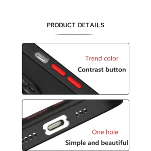 Силиконов калъф Ring Kickstand за iPhone 13 Pro, Черен 4