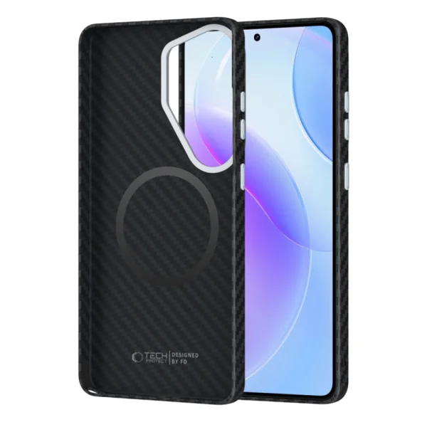 Tech-Protect ION Carbon MagSF Case for Samsung Galaxy S26 Ultra, black 2