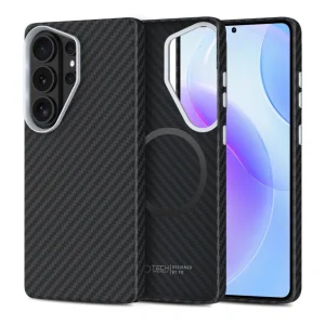 Калъф Tech-Protect ION Carbon MagSF за Samsung Galaxy S26 Ultra, черен