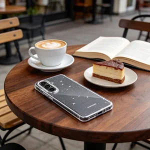 Tech-Protect Flexair Silicone Case for Samsung Galaxy S26 Plus, transparent 4