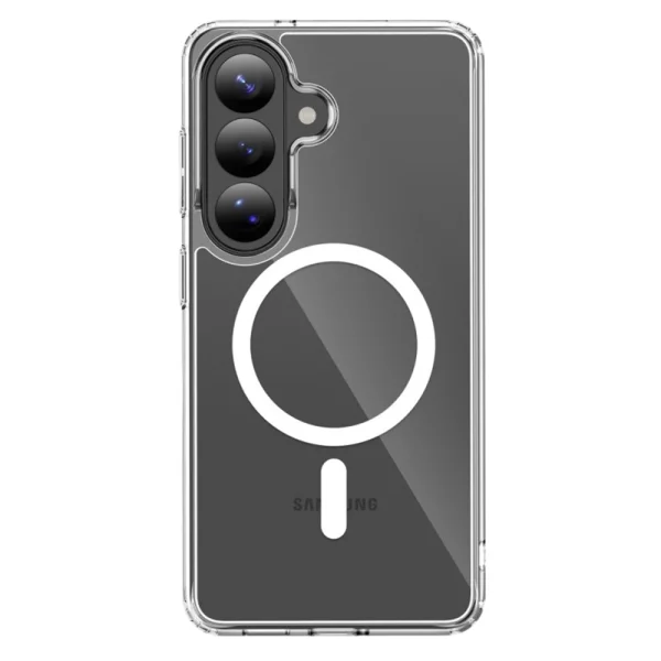 Silicone case Tech-Protect Flexair Hybrid MagSF for Samsung Galaxy S26, transparent 2