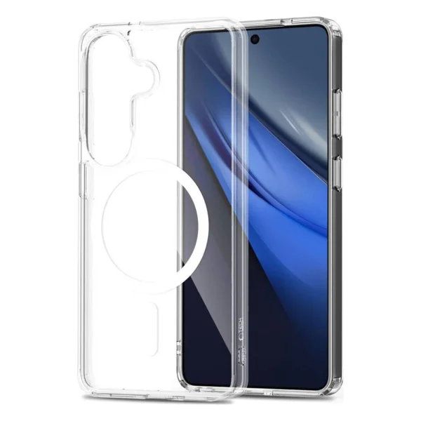 Силиконов калъф Tech-Protect Flexair Hybrid MagSF за Samsung Galaxy S26 Plus, прозрачен 2