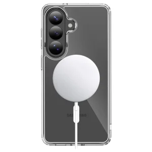 Силиконов калъф Tech-Protect Flexair Hybrid MagSF за Samsung Galaxy S26 Plus, прозрачен 4