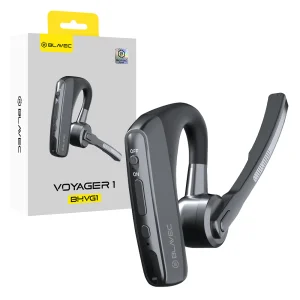 Слушалка Bluetooth Handsfree BLAVEC Voyager 1 Multipoint, BHVG1-B, черна