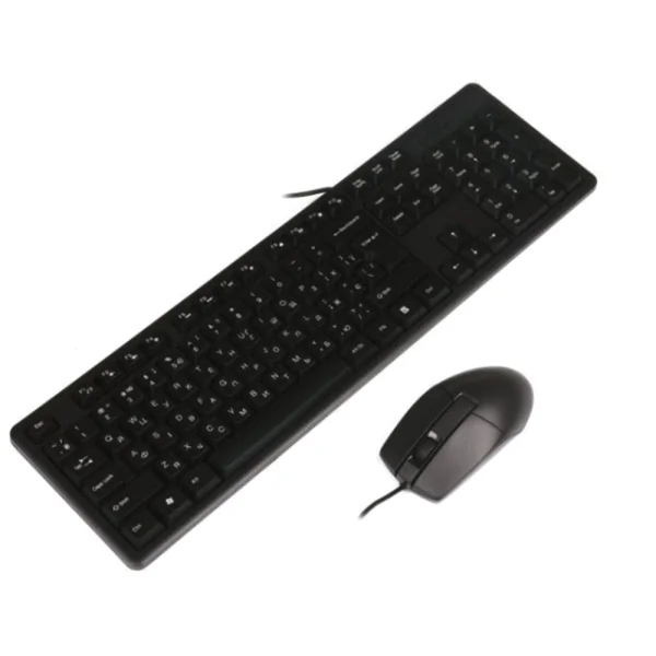 Комплeкт Клавиатура с Мишка A4Tech KK-3330, Черен 3