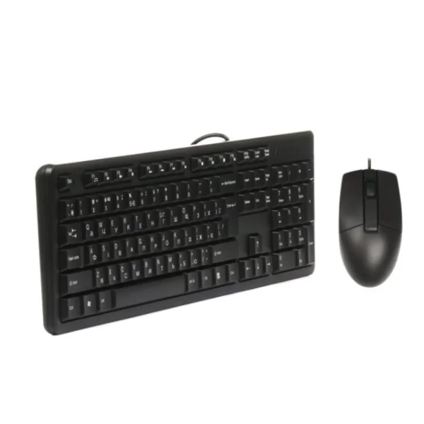 Комплeкт Клавиатура с Мишка A4Tech KK-3330, Черен 4