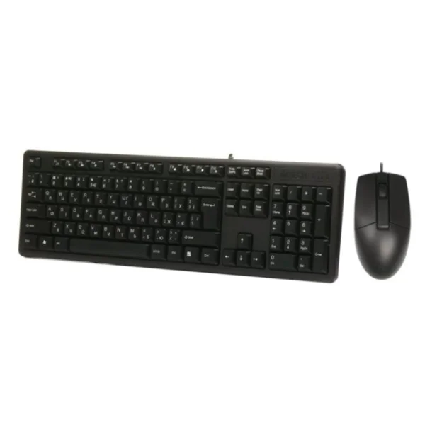 Комплeкт Клавиатура с Мишка A4Tech KK-3330, Черен 2