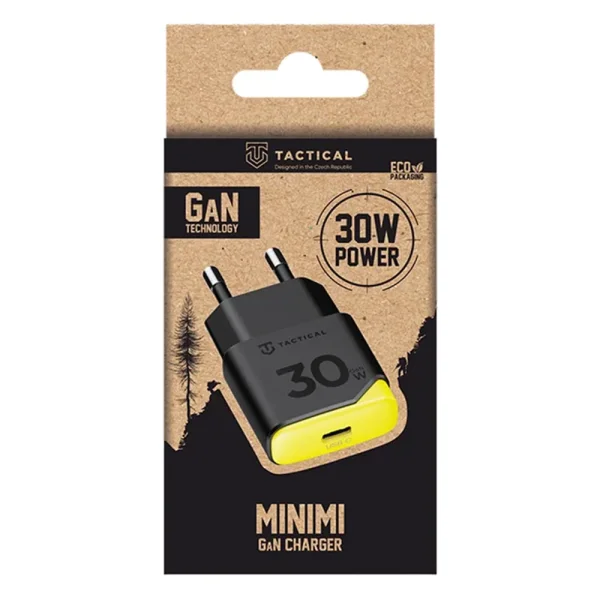 Tactical Minimi GaN Charger, 30W, Black 4
