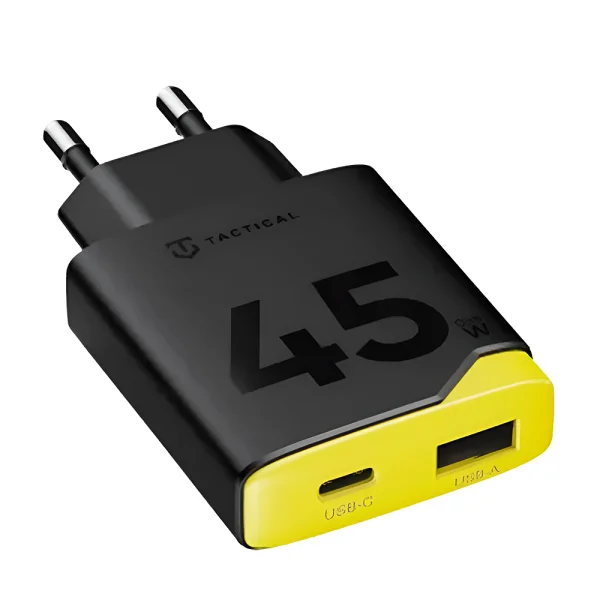 Зарядно Tactical Minimi GaN, 45W, AC, черен 2