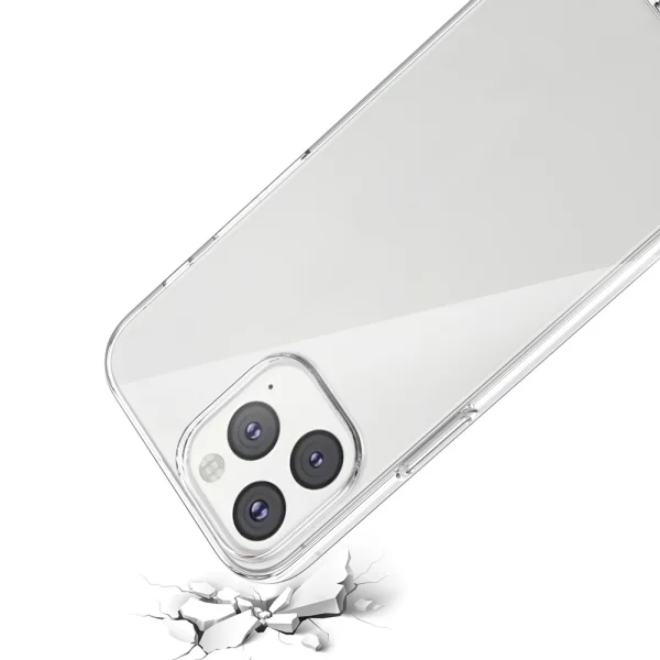 Anti-fingerprint silicone case for iPhone 13, Transparent 5
