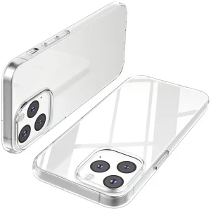 Anti-fingerprint silicone case for iPhone 13, Transparent 3