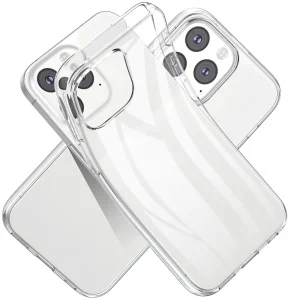 Anti-fingerprint silicone case for iPhone 13, Transparent 6