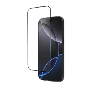 Стъклен Протектор OG Full Glue 5D за iPhone 16 Pro, черен