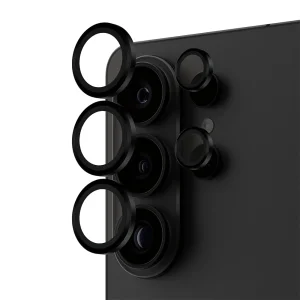 PanzerGlass Hoops Lens Protector Camera Glass Protector for Samsung Galaxy S26 Ultra, black 3