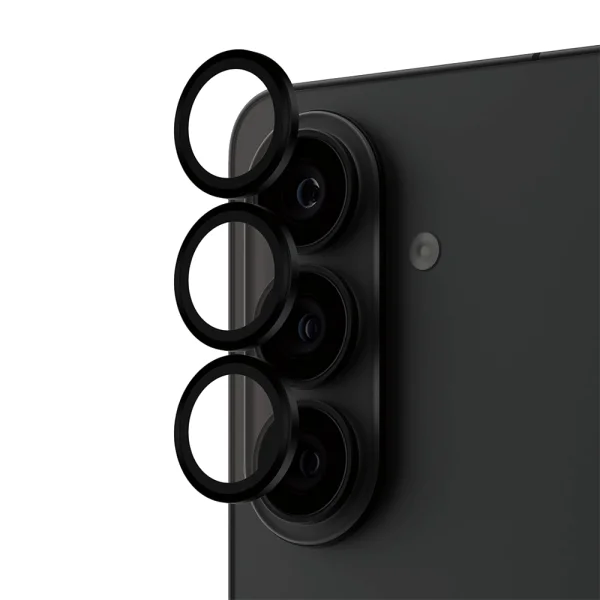Стъклен Протектор за камера PanzerGlass Hoops Lens Protector за Samsung Galaxy S26 / S26 Plus, черен 4