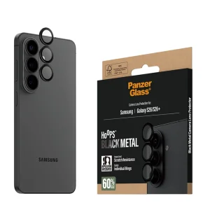 Стъклен Протектор за камера PanzerGlass Hoops Lens Protector за Samsung Galaxy S26 / S26 Plus, черен 3