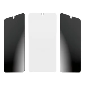 Стъклен протектор PanzerGlass 2-Way Privacy Ultra-Wide Fit w EasyAligner за Samsung Galaxy S26, черен 3