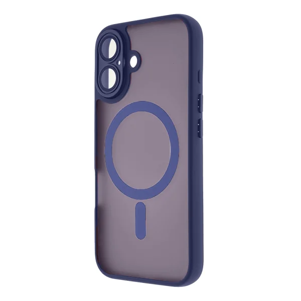 Shockproof case MagSF TP-27 for iPhone 16, Purple 4