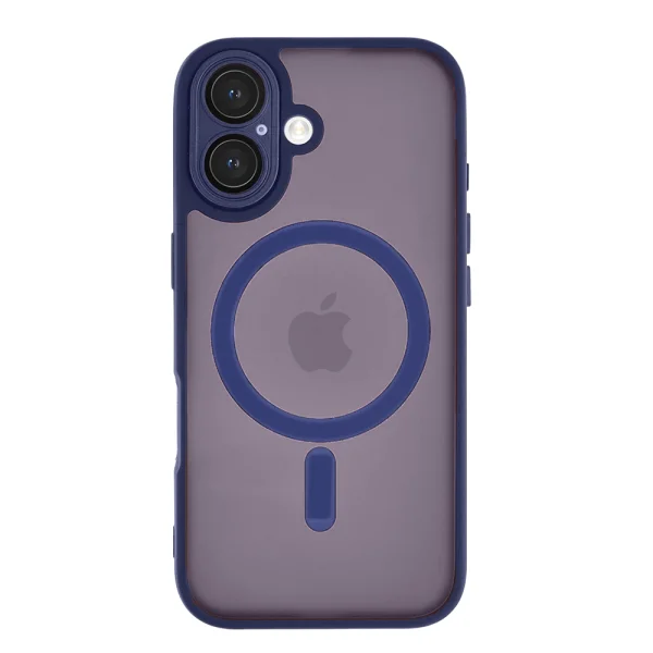Shockproof case MagSF TP-27 for iPhone 16, Purple 1