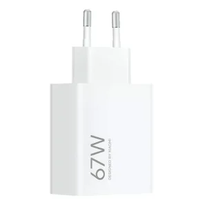 Зарядно Xiaomi HyperCharge, 67W, USB-A, бял 3