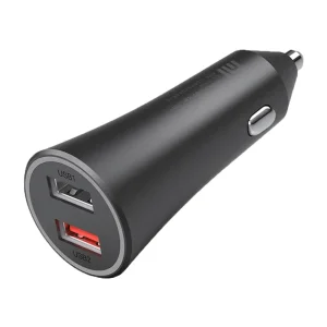 Зарядно Xiaomi Dual-Port Car Adapter, 12V, 37W, 2xType-A, черен